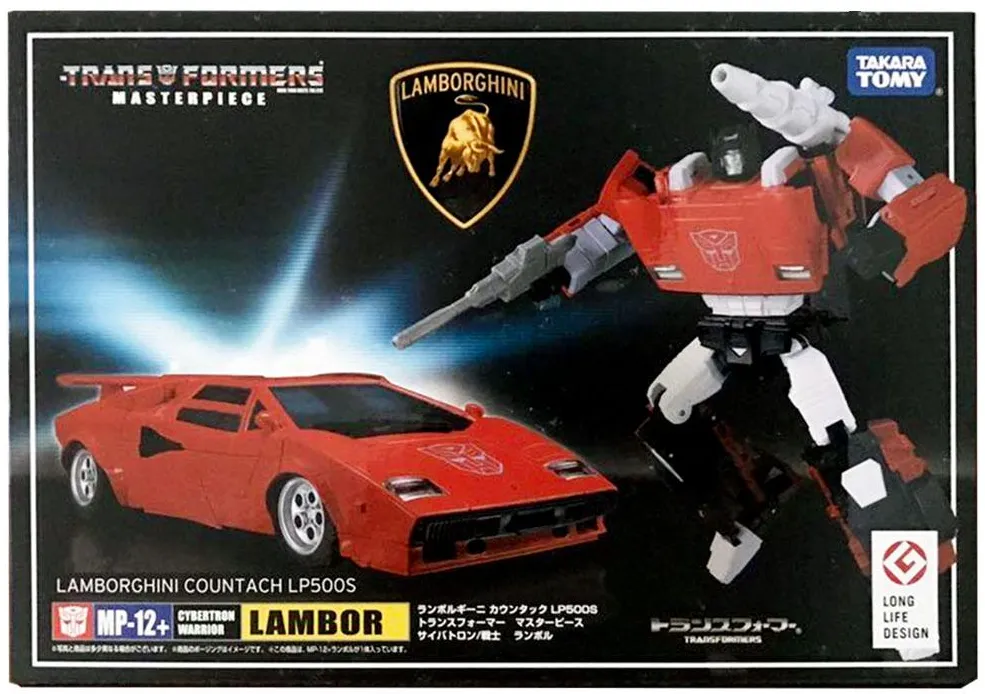 MP-12+ Sideswipe Lambor Anime Version | Transformers Masterpiece