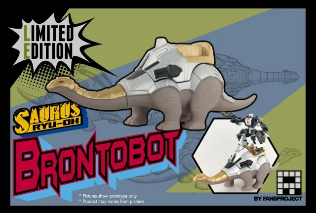 Brontobot Shell Limited Edition | Fansproject Saurus Ryu-oh