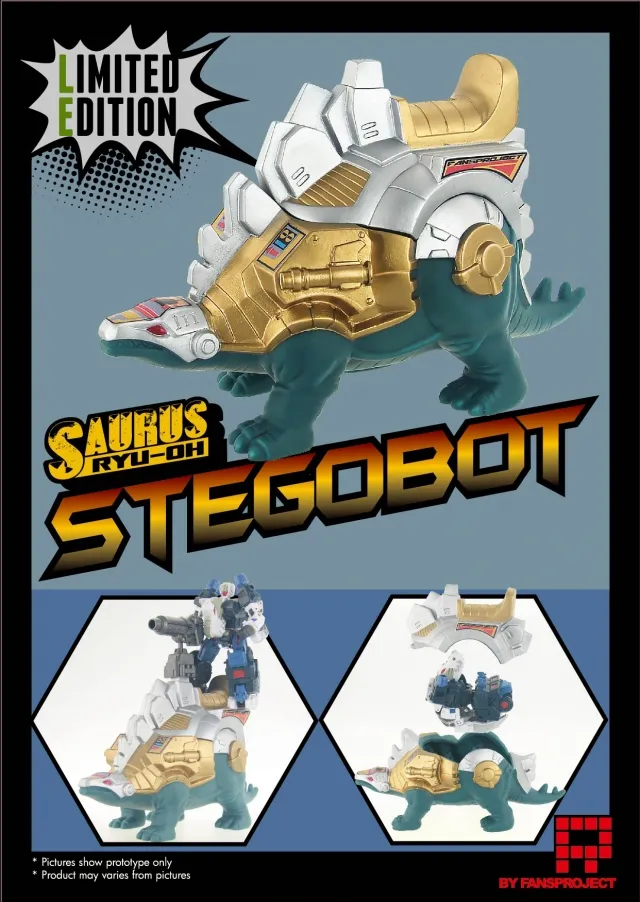 Stegobot Shell Limited Edition | Fansproject Saurus Ryu-oh