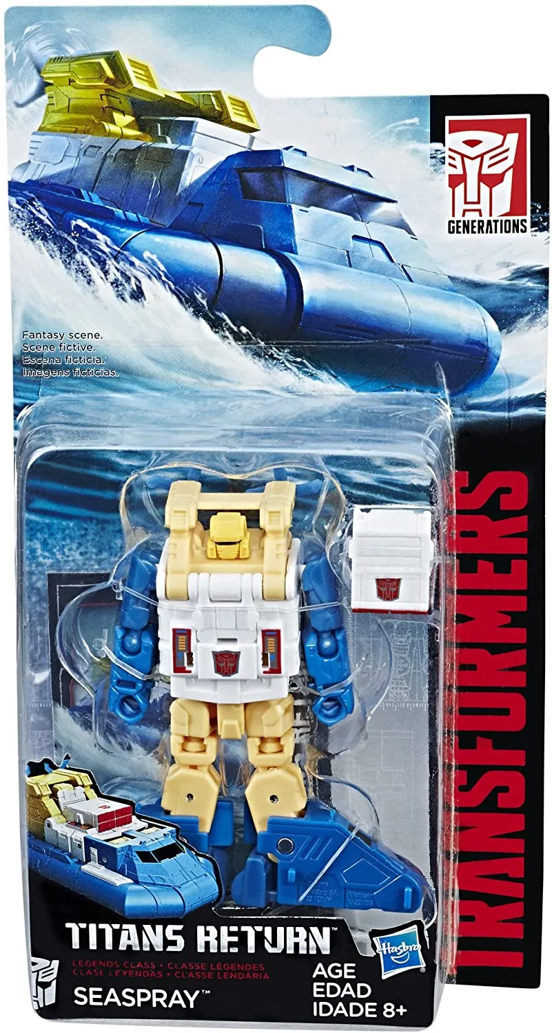 Seaspray Legends Class  | Transformers Generations Titans Return