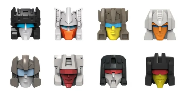 Replacement Face Plates for Titans Return Deluxe Figures Set of 8 | Fix It