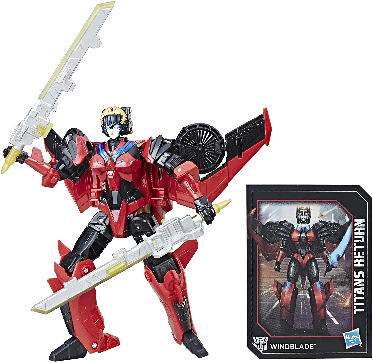 Windblade and Scorchfire Deluxe Class  | Transformers Generations Titans Return