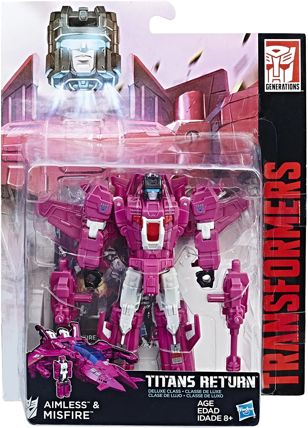 Misfire and Aimless Deluxe Class  | Transformers Generations Titans Return