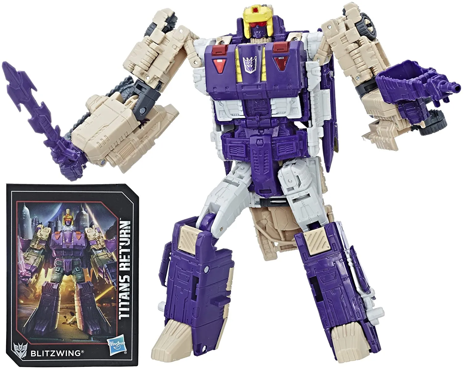 Blitzwing and Hazard Voyager Class  | Transformers Generations Titans Return