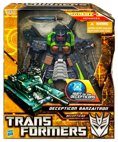Banzai-Tron Voyager Class | Transformers Hunt for the Decepticons HFTD