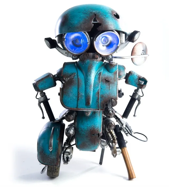 Autobot Sqweeks Collectible Figure Premium Scale Collectible Figure | Transformers Transformers: The Last Knight | threezero