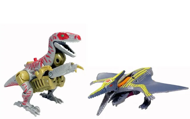 Basic Class Dinobots Grimlock and Swoop | Transformers Universe