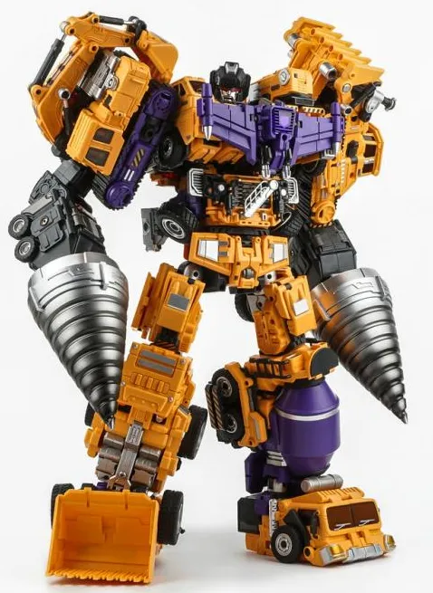 GT-06 Duron Drill Limited Edition Orange Version Set of 5 | Generation Toy