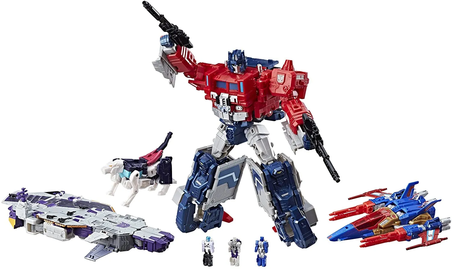 Siege on Cybertron Boxed Set Limited Edition Leader Class  | Transformers Generations Titans Return