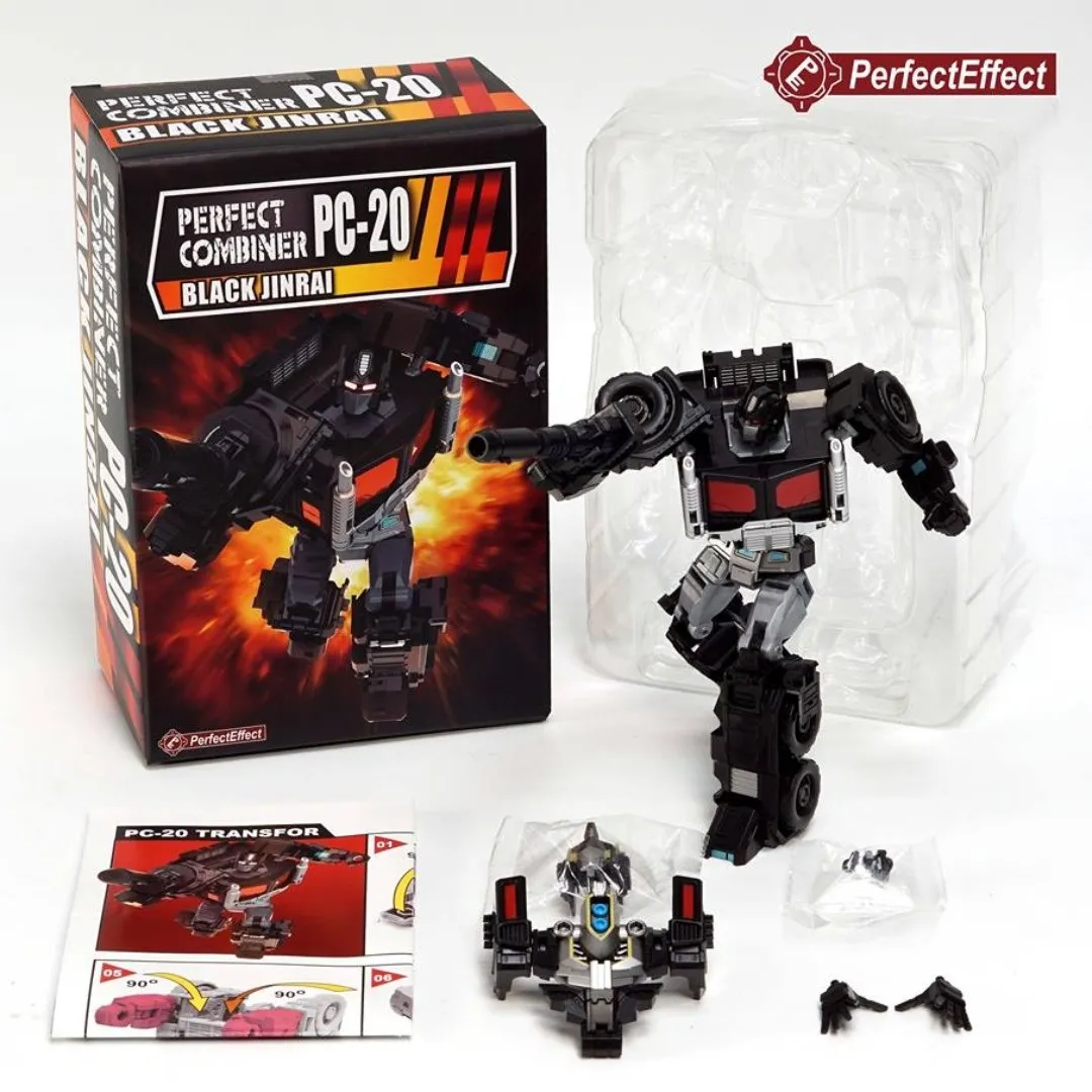 PC-20 Black Jinrai Upgrade Kit for Primitive Skateboarding Optimus Prime | Perfect Effect | Upgrade Kit