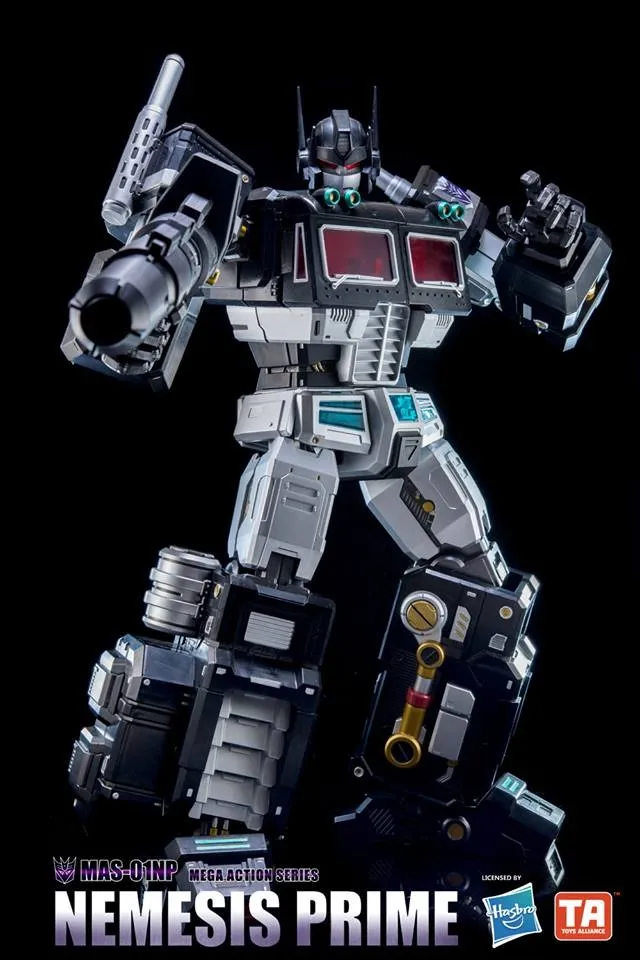 MAS-01NP Nemesis Prime Mega 18-inches Tall Mega Action Figure | Transformers