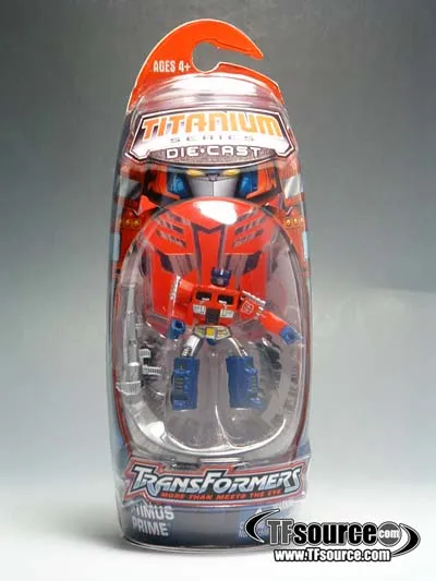 Optimus Prime Generation 1 3-Inch | Transformers Titanium Robot Masters