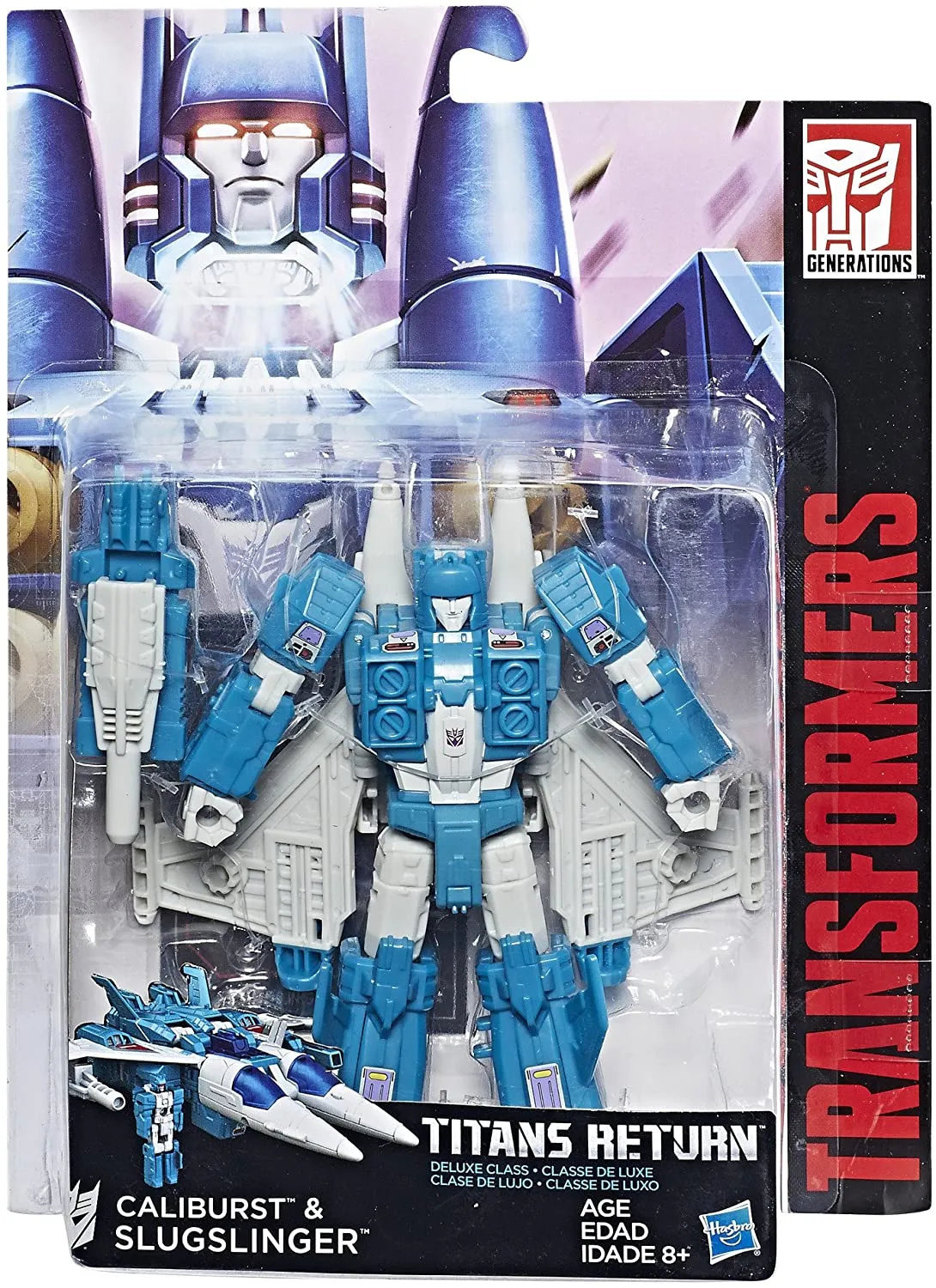 Slugslinger and Caliburst Deluxe Class  | Transformers Generations Titans Return