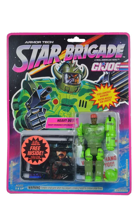 Heavy Duty Star Brigade 3.75-Inch Scale | G.I. Joe A Real American Hero ARAH