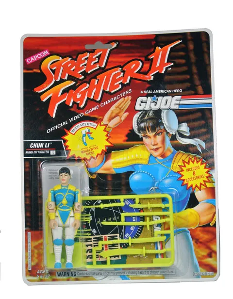 Chun Li 3.75-Inch Scale | G.I. Joe A Real American Hero ARAH Street Fighter II