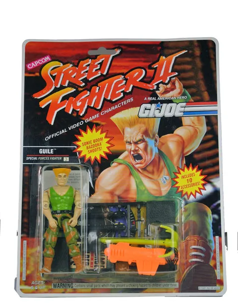 Guile 3.75-Inch Scale | G.I. Joe A Real American Hero ARAH  Street Fighter II