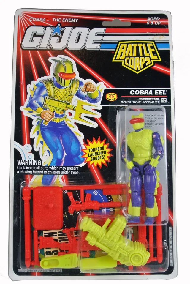 Cobra Eel Battle Corps 3.75-Inch Scale | G.I. Joe A Real American Hero ARAH