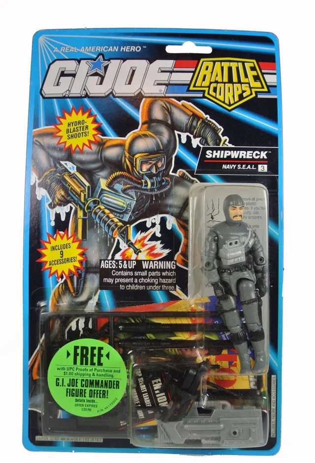 GIJoe - 1994 Battle Corps - Shipwreck - MOSC