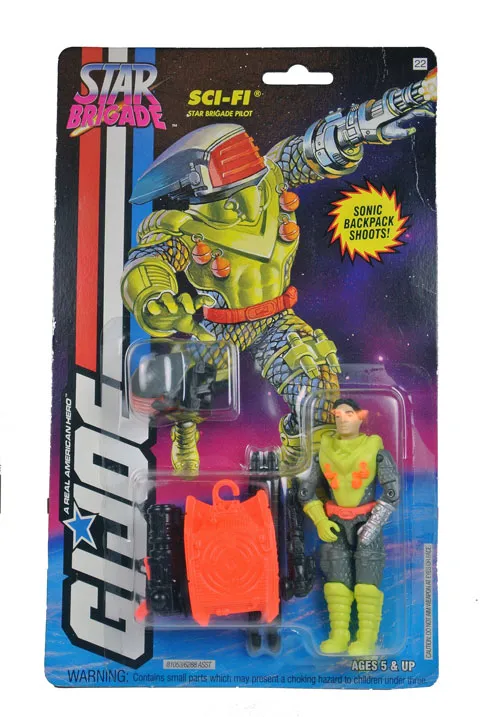 Sci-Fi Star Brigade 3.75-Inch Scale | G.I. Joe A Real American Hero ARAH