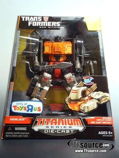 Grimlock War Within Exclusive 6-inch | Transformers Titanium Cybetron Heroes