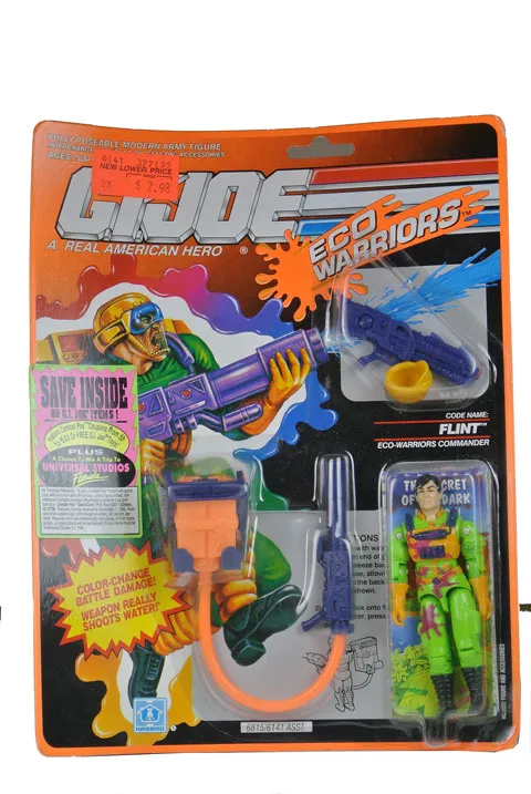 Flint 3.75-Inch Scale Eco Warriors | G.I. Joe A Real American Hero ARAH