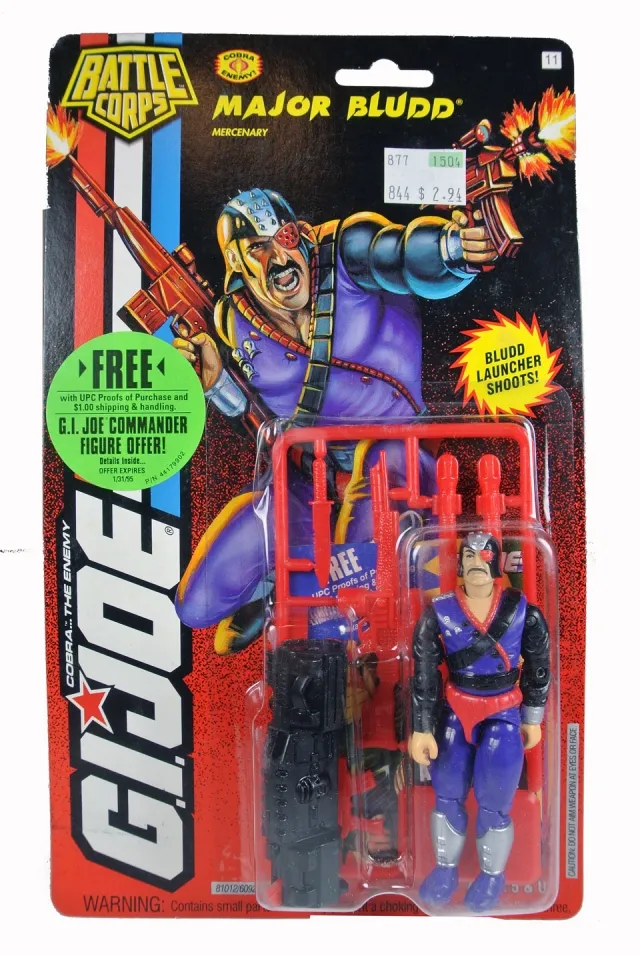 GIJoe - 1994 Battle Corps - Major Bludd - MOSC