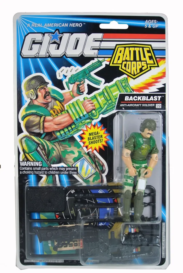 Backblast Battle Corps 3.75-Inch Scale | G.I. Joe A Real American Hero ARAH