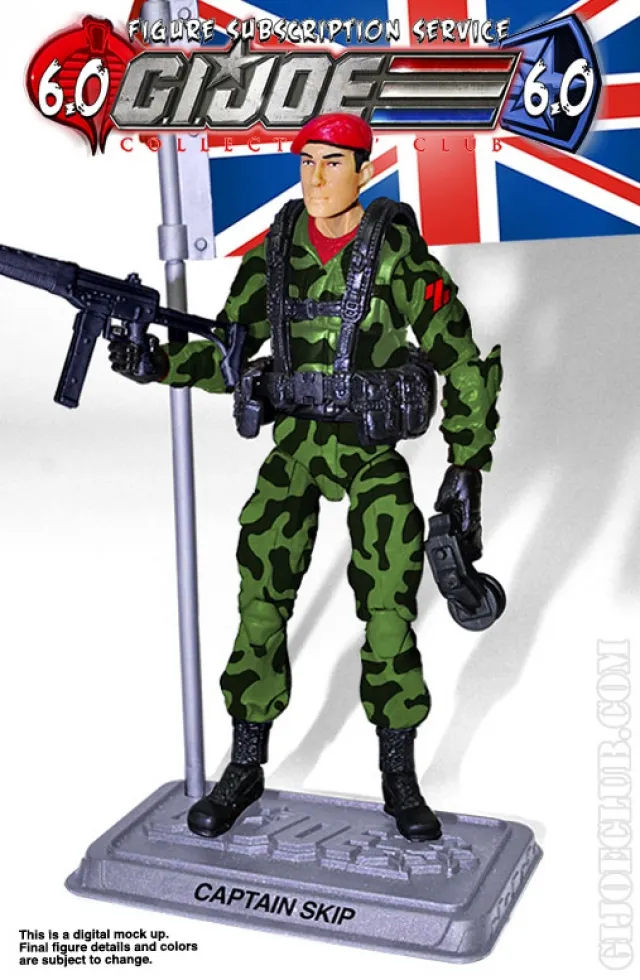 Captain Skip 3.75-Inch Scale | G.I. Joe Collectors Club Exclusive