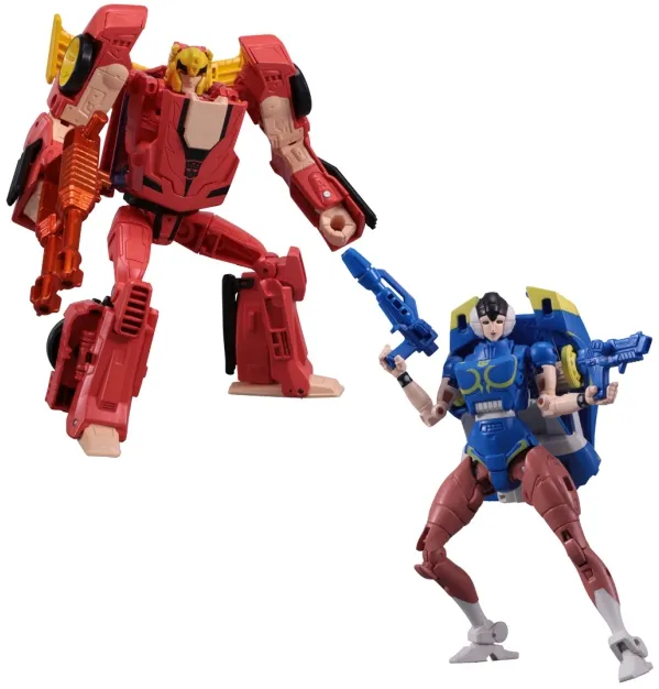 Autobot Hot Rod Ken and Arcee Chun-Li | Transformers Street Fighter 2 | Transformers Collaborative