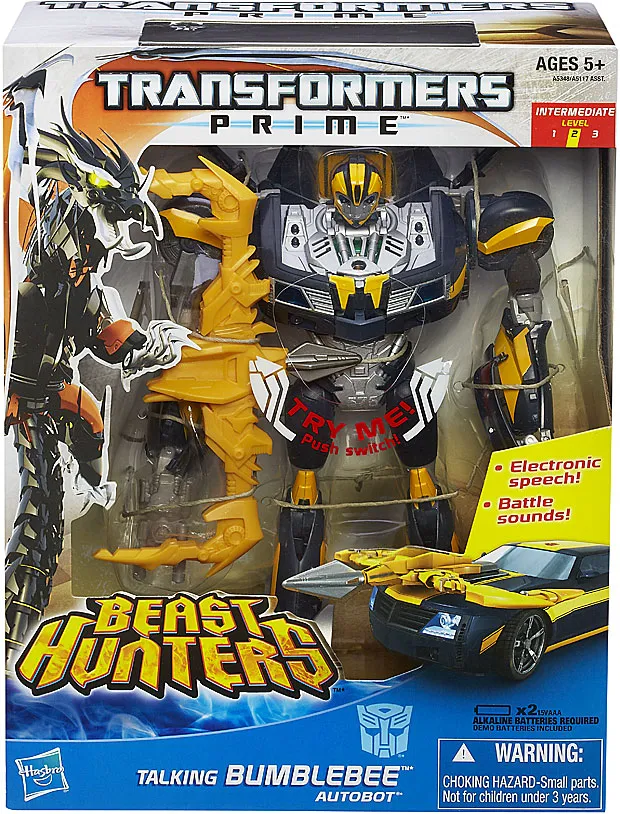 Weaponizer Talking Bumblebee | Transformers Prime Beast Hunters