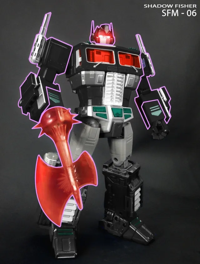 SFM06 Upgrade Kit for Masterpiece Mp-10B Black Convoy | Shadow Fisher