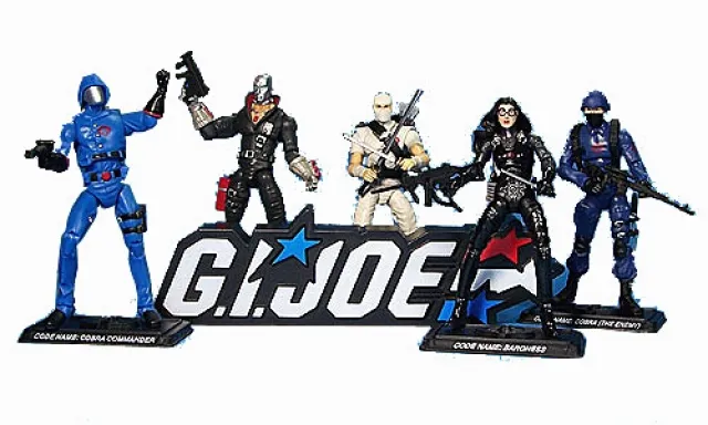 Cobra Villains Set of 5 3.75-Inch Scale | G.I. Joe 25th Anniversary