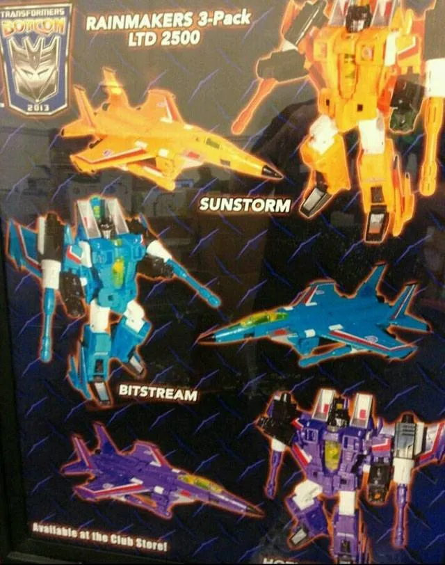 Rainmaker 3-Pack Botcon Exclusive | Transformers Convention Botcon 2013