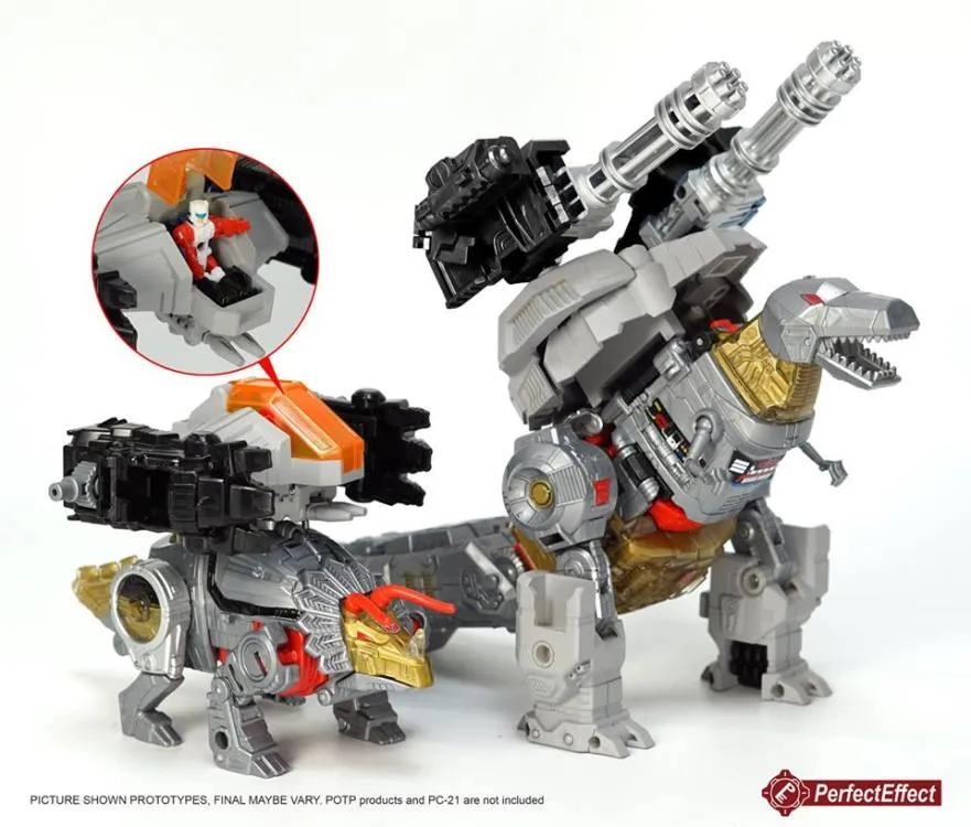 PC-23 Upgrade Kit for Transformers Power of the Primes Dinobots Volcanicus | Perfect Effect | Upgrade Kit