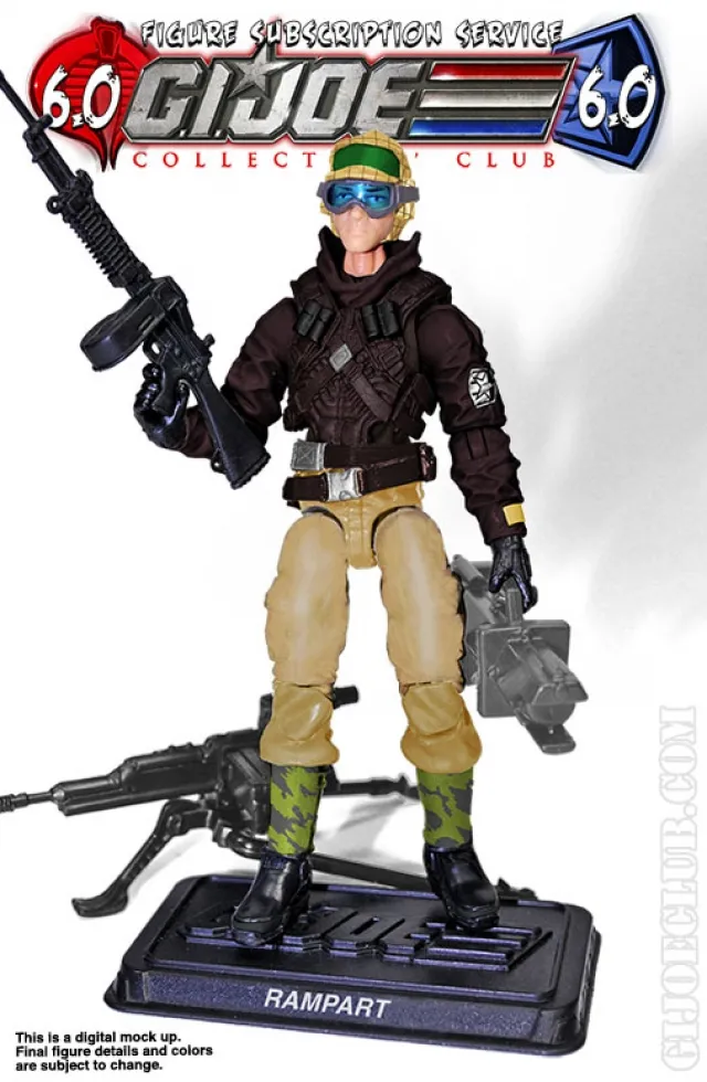 Rampart 3.75-Inch Scale | G.I. Joe Collectors Club Exclusive