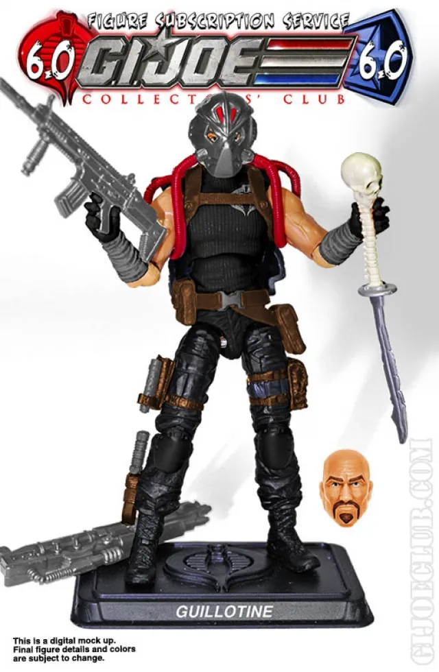 Cobra Eel Squad Leader Guillotine 3.75-Inch Scale | G.I. Joe Collectors Club Exclusive