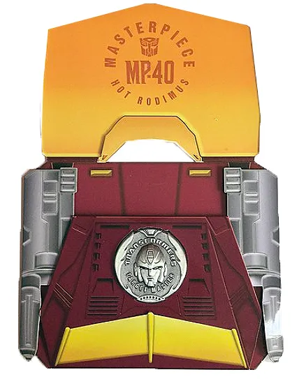 MP-40 Targetmaster Hot Rodimus Collectors Coin | Transformers Masterpiece