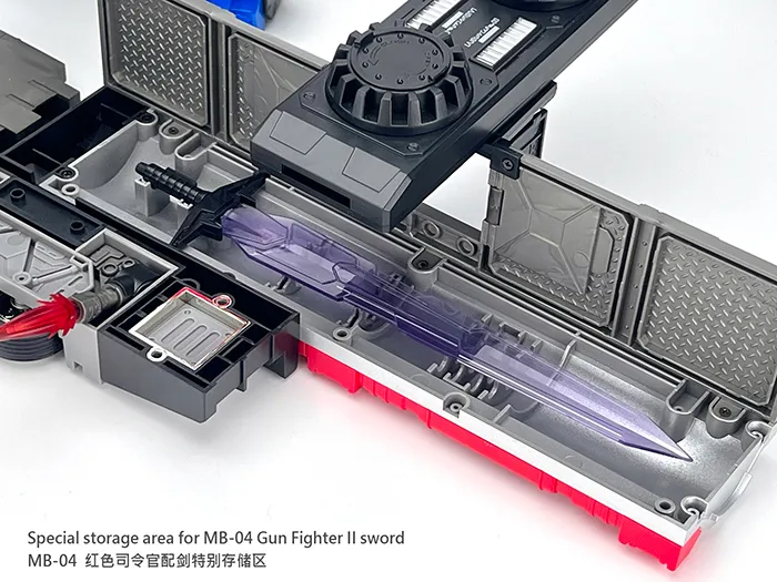 MB-09B Trailer for MB-04 Gun Fighter II | Fans Hobby Master Builder