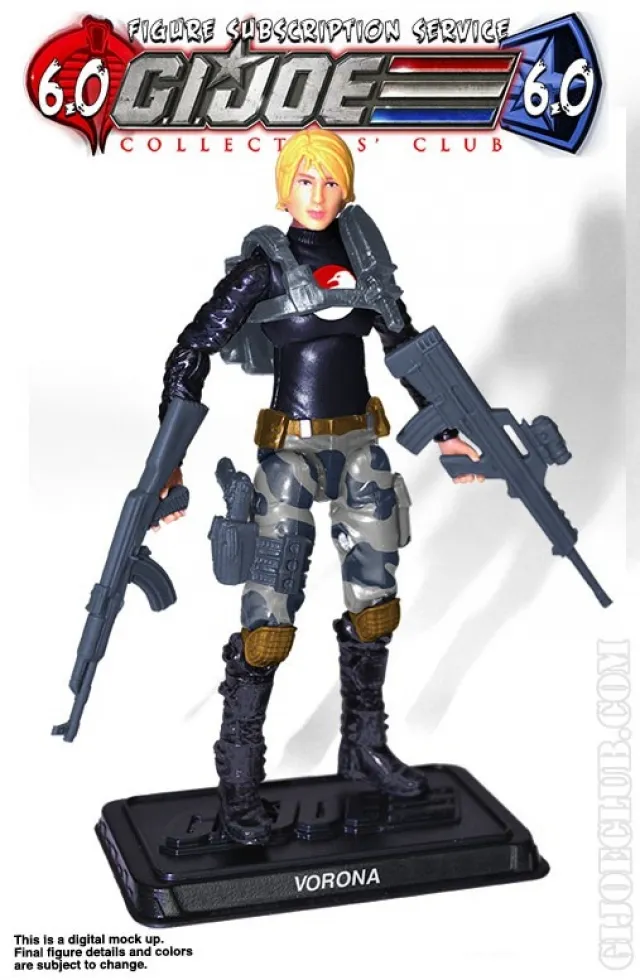 Covert Operations Vorona 3.75-Inch Scale | G.I. Joe Collectors Club Exclusive