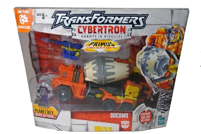 Quickmix and Stripmine Voyager Class | Transformers Cybertron