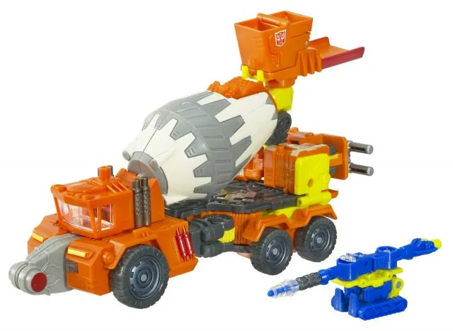 Quickmix and Stripmine Voyager Class | Transformers Cybertron