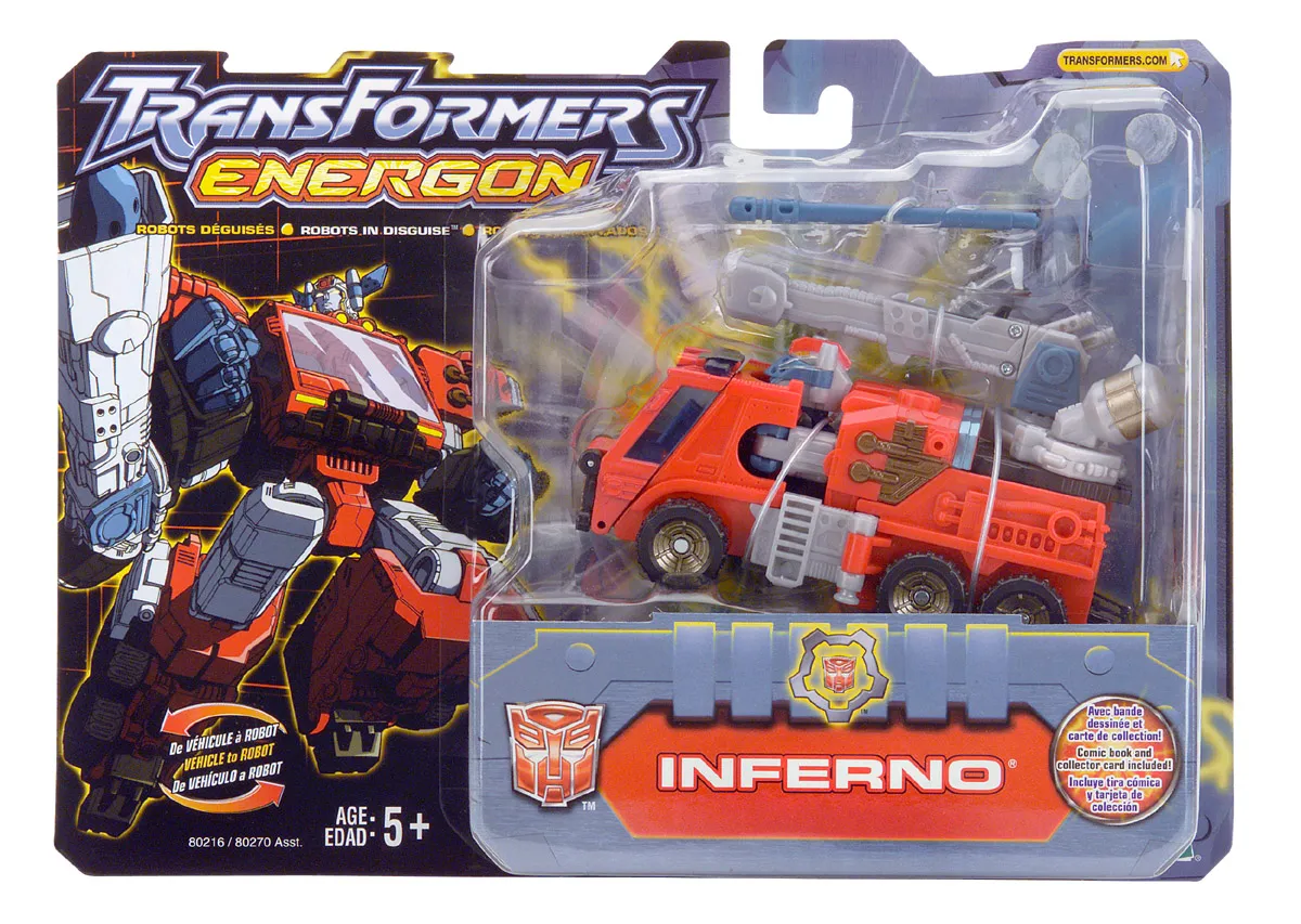 Deluxe Class Inferno | Transformers Energon