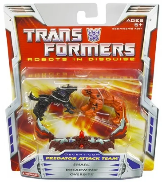 Mini-con Predator Attack Team | Transformers Classics Robots In Disguise