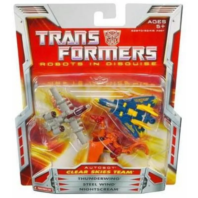 Mini-con Mini-Cons Clear Skies | Transformers Classics Robots In Disguise