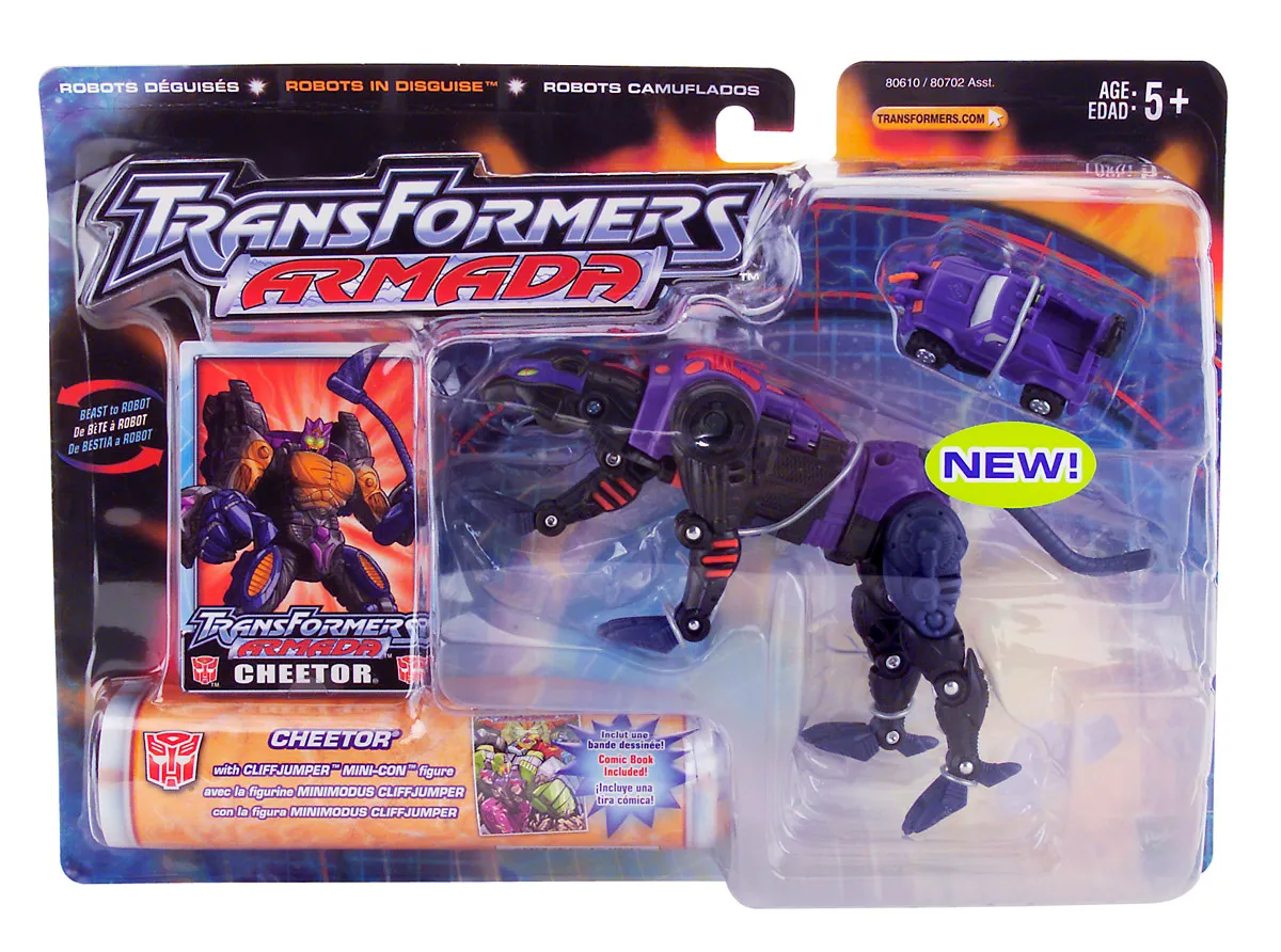 Cheetor and Cliffjumper Mini-Con Super-con | Transformers Armada