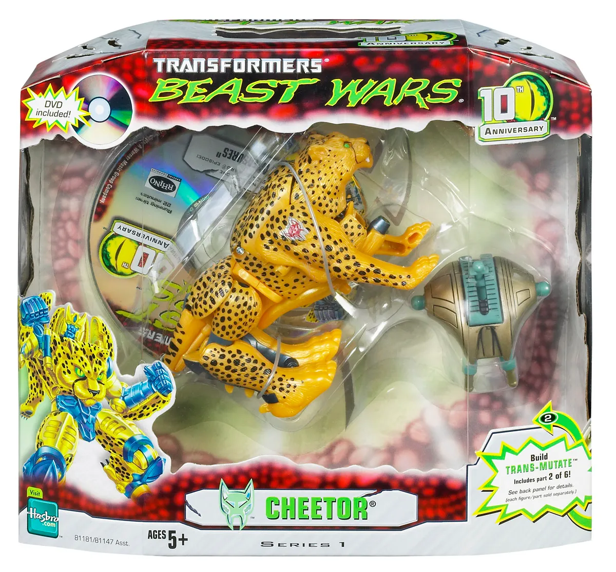 Cheetor Deluxe Class | Transformers Beast Wars 10th Anniversary