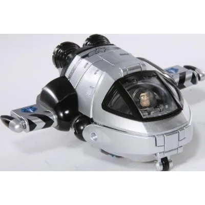 Buzz Lightyear Spaceship Monocrhome Version | Transformers Disney Label