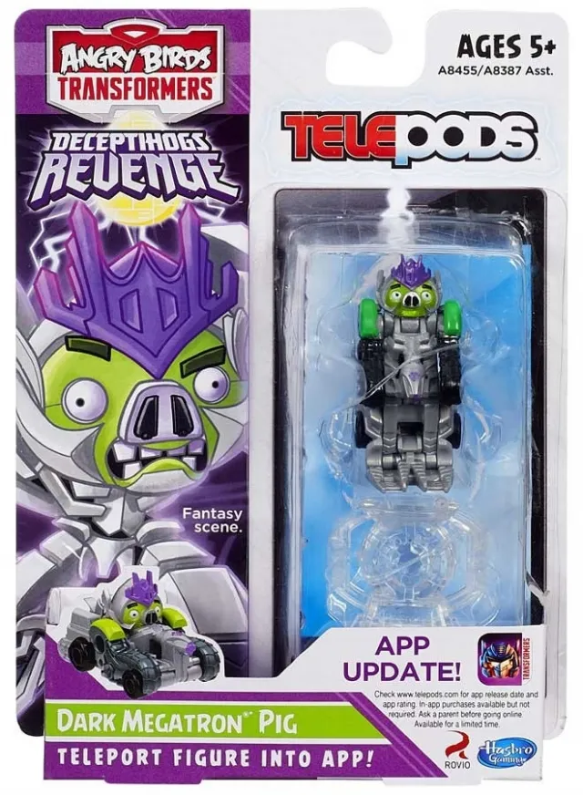Dark Megatron Pig | Transformers Angry Birds Telepods