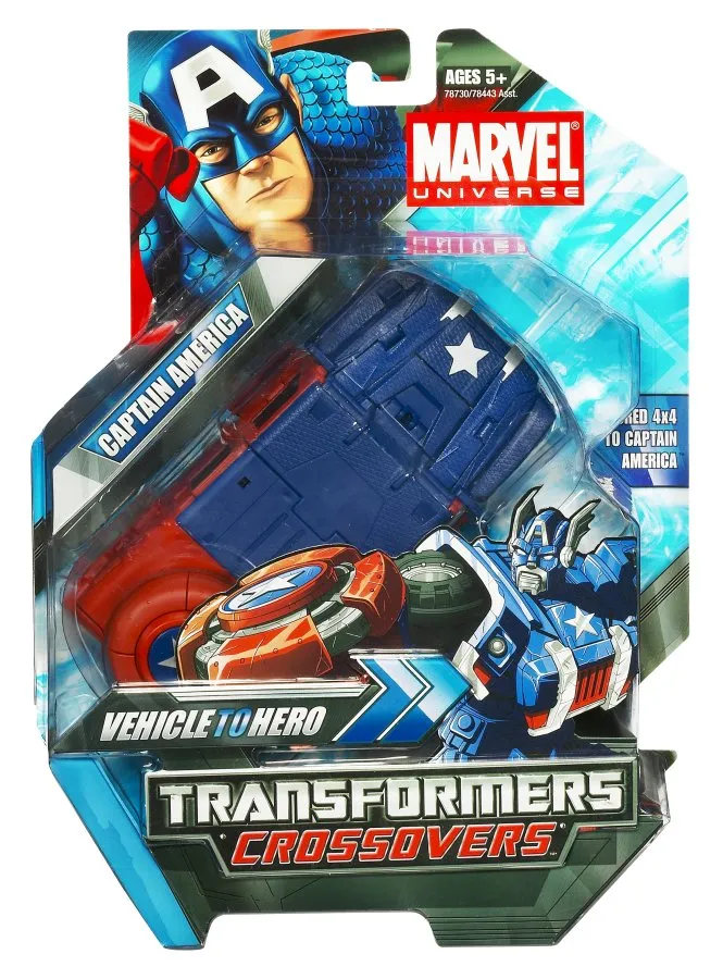 Captain America | Transformers Marvel Crossovers