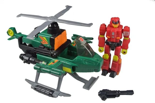 Helicopter with Over-Run Action Masters Vintage Transformers G1